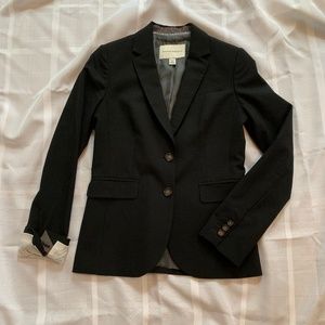 Banana Republic Black Wool Blazer